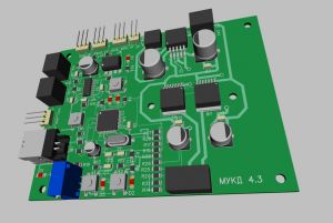 Модуль управления коллекторным двигателем МУКД 4.0